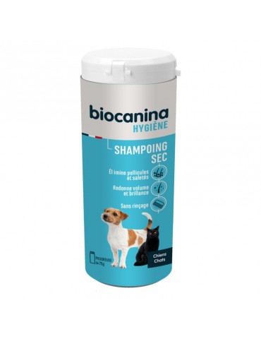 Shampoing Sec Biocanina en poudre