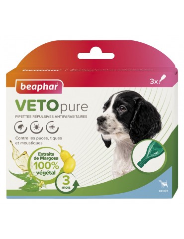 Boîte de pipette vetopure pour chiot