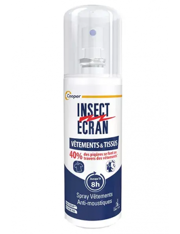 Spray Insect Ecran pour Vêtements & Tissus