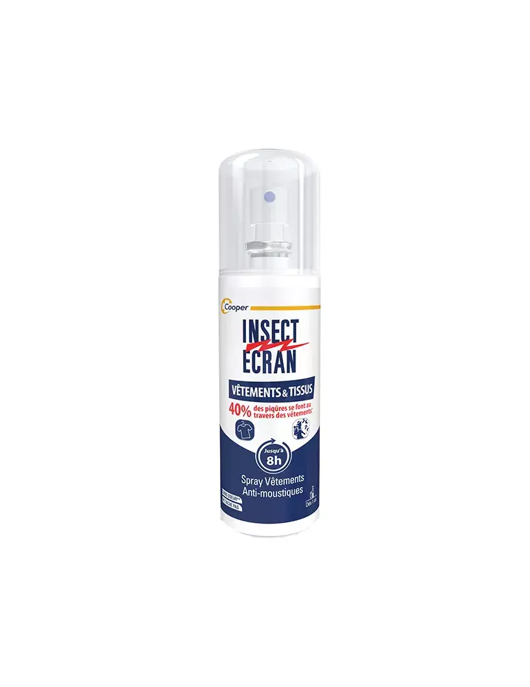 Spray Insect Ecran pour Vêtements & Tissus