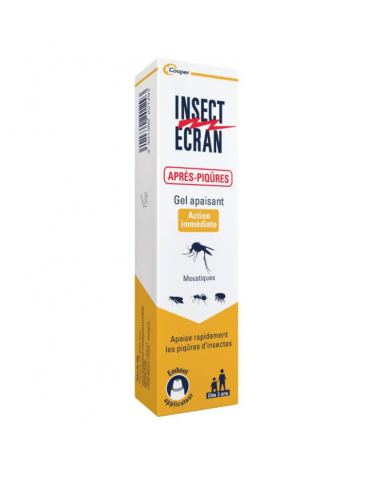 Boîte de Insect Ecran gel apaisant