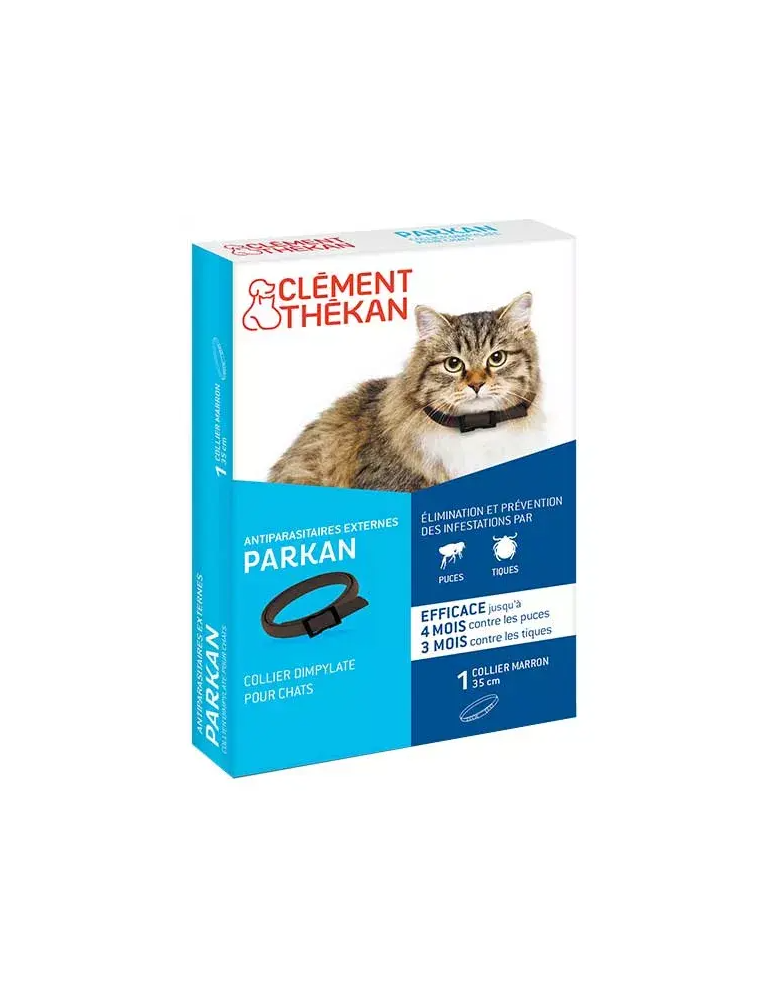 Boîte de collier dimpilate Clément Thekan pour chat