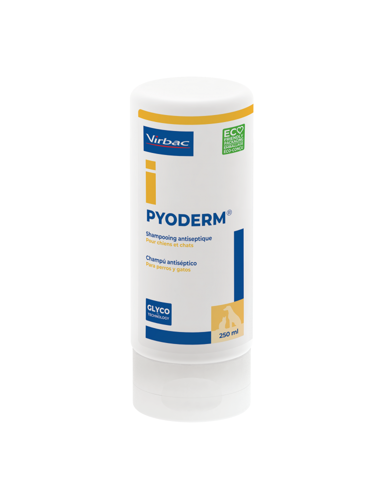 Shampooing Pyoderm Virbac de 250 ml Shampooing Pyoderm Virbac de 250 ml