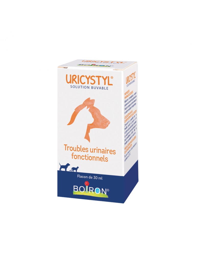 Boîte d'Uricystyl Boiron de 30 ml Boîte d'Uricystyl Boiron de 30 ml