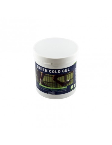 Green Cold Gel Relaxant Pour les Membres des Chevaux