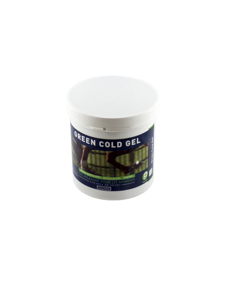 Green Cold Gel Relaxant Pour les Membres des Chevaux