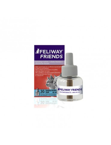 Feliway Friends Diffuseur de Phéromones Chats et Chatons Recharge