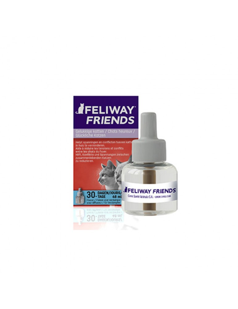 Feliway Friends Recharge pour diffuseur de phéromone - Chat stressé