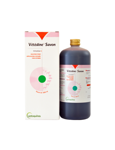 Bouteille de vétédine savon