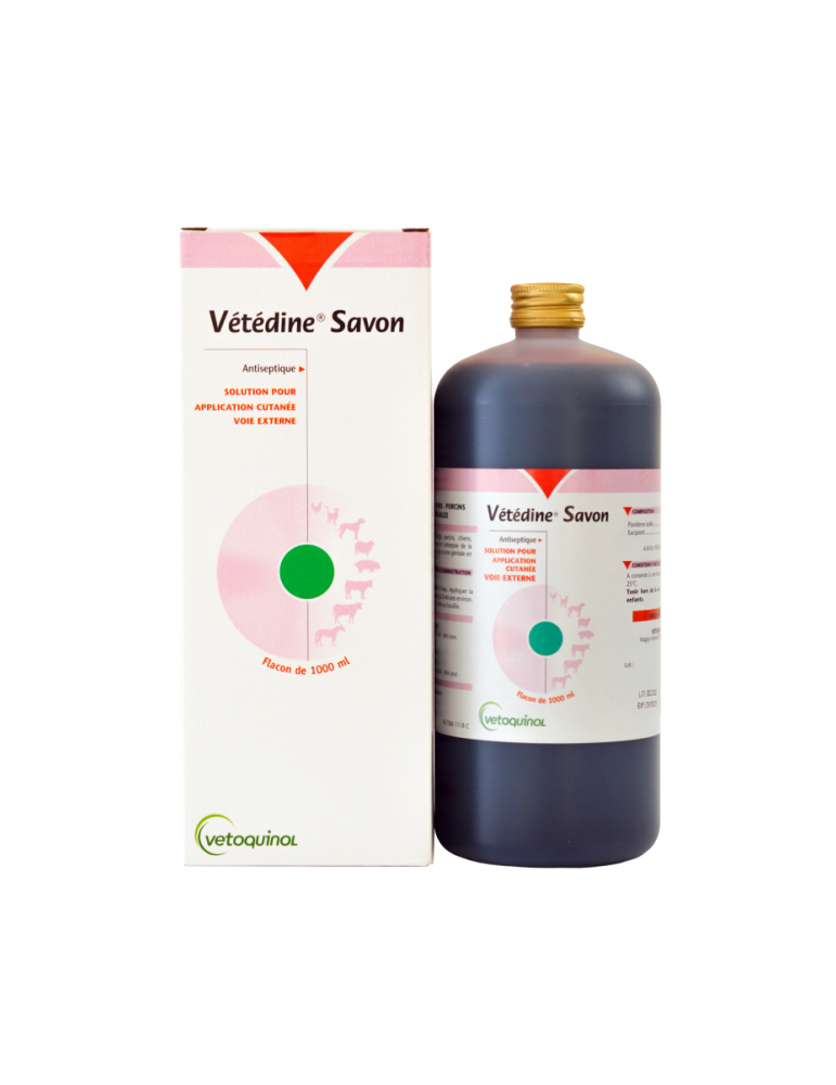 Bouteille de vétédine savon Bouteille de vétédine savon