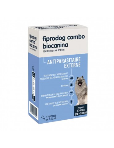 Boîte de fiprodog combo pour grand chien
