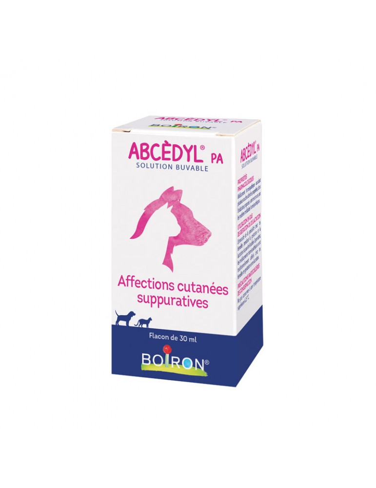 Boîte d'Abcèdyl pour petits animaux de 30 ml Boîte d'Abcèdyl pour petits animaux de 30 ml