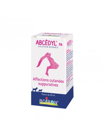 Boîte d'Abcèdyl pour petits animaux de 30 ml