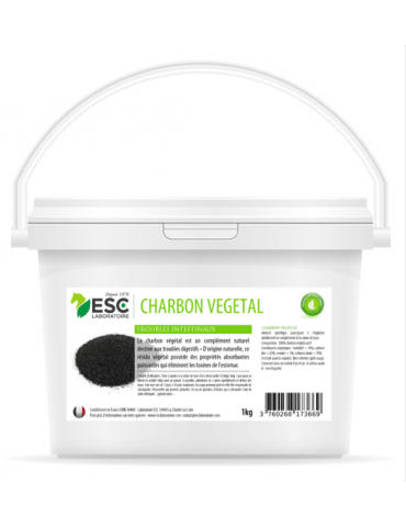 Seau de charbon végétal esc 1kg