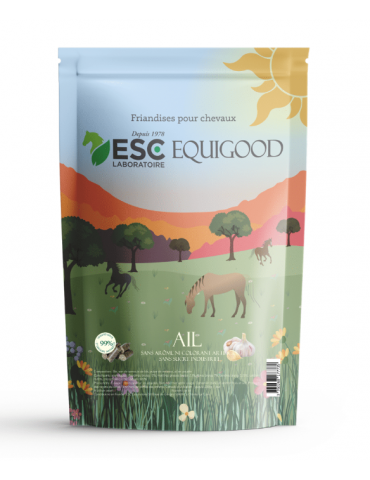 Sachet de 1 kg de friandises Equigood Ail