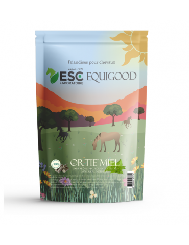 Sachet de 1 kg de friandises Equigood Ortie miel