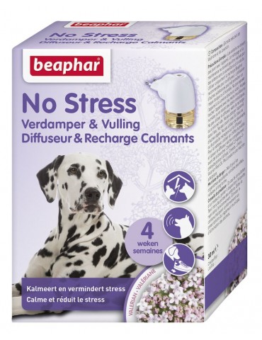 Diffuseur + Recharge No Stress Beaphar pour chien