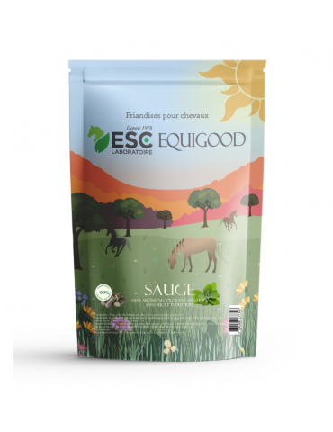Sachet de 1 kg de friandises Equigood sauge