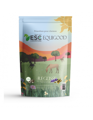 Sachet de 1 kg de friandises Equigood réglisse