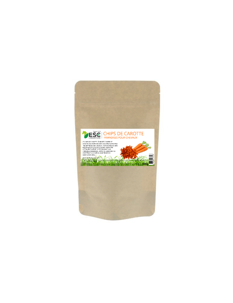 Sachet de 1 kg de chips de carottes