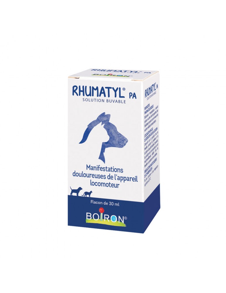 Boîte de Rhumatyl pour petits animaux de 30 ml