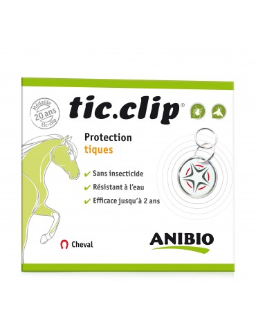 Médaille Tic-clip Cheval...