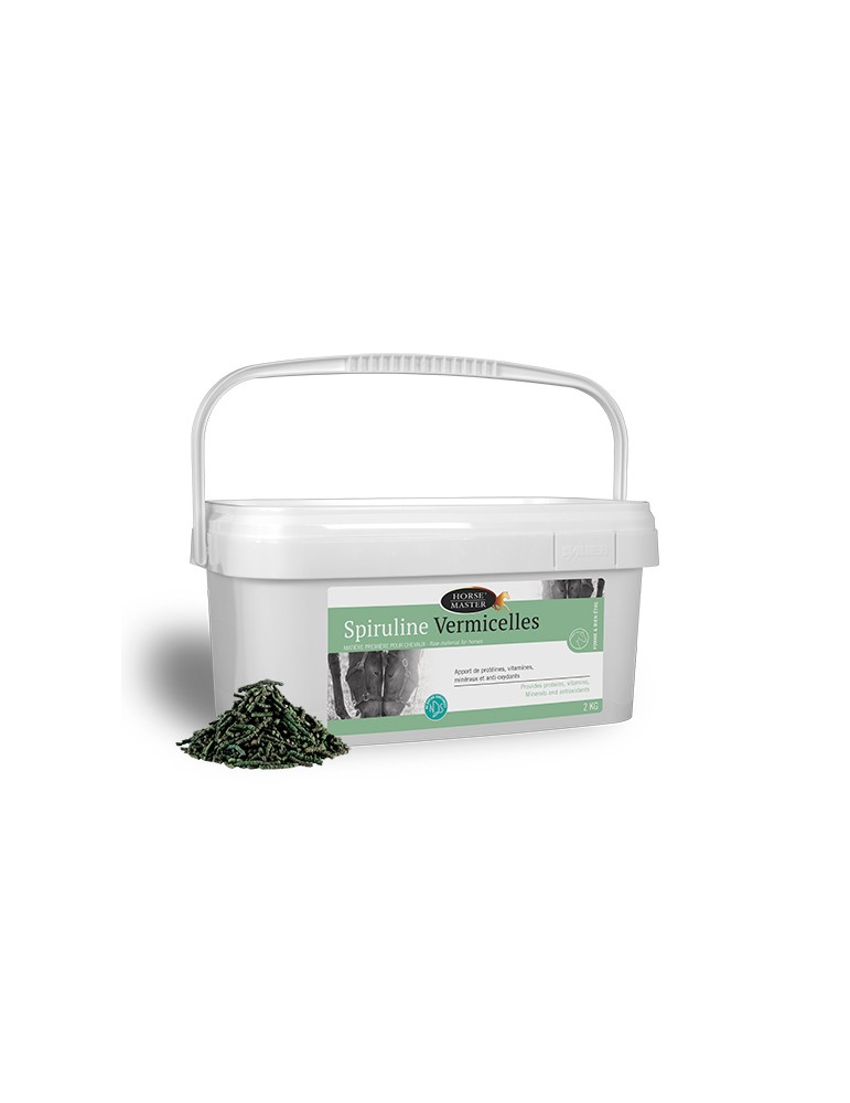 Seau Spiruline Vermicelles 2 kg Seau Spiruline Vermicelles 2 kg