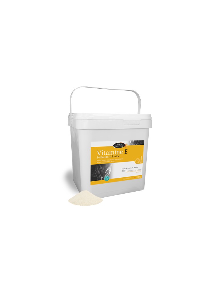 Seau Vitamine E Sélénium-Lysine 10 kg Seau Vitamine E Sélénium-Lysine 10 kg