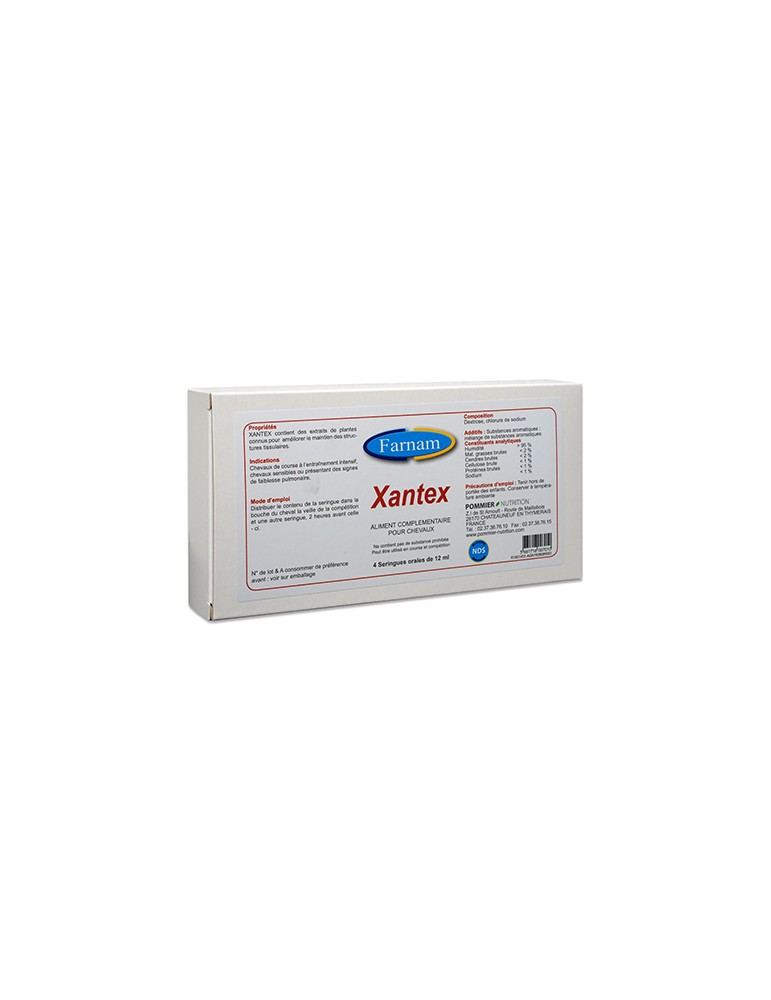 Boîte de 4 seingues de 12 ml Xantex