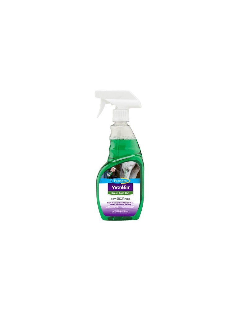 Spray Vetrolin Green Spot Out Shampoing Sec 473 ml