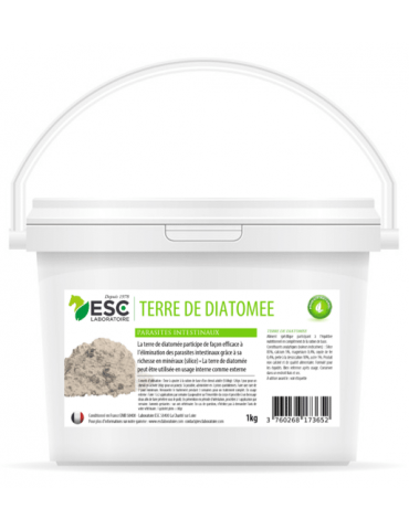 Seau ESC 1kg de terre de diatomée
