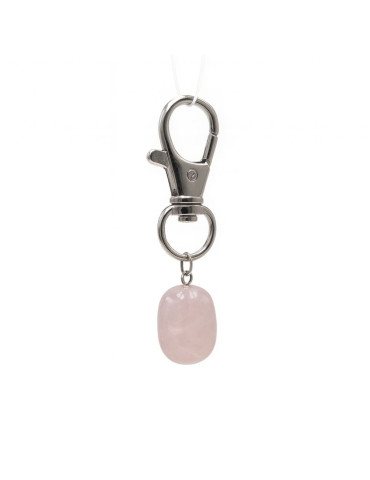Pendentif Quartz Rose