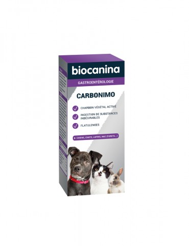 Carbonimo Charbon Végétal Chat Chien NAC