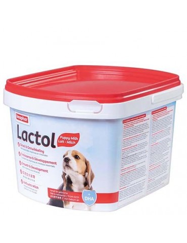 Seau de 500g de lait maternisé Lactol pour chiot