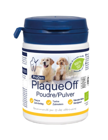 PlaqueOff Poudre Chien 180g