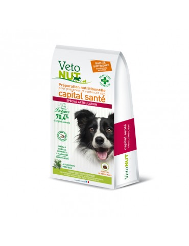 Sac de croquette Vetonut pour chien spécial articulation de 2,5 kg