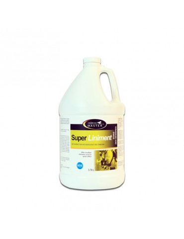 Bouteille de Super Liniment horse master de 3,78 L