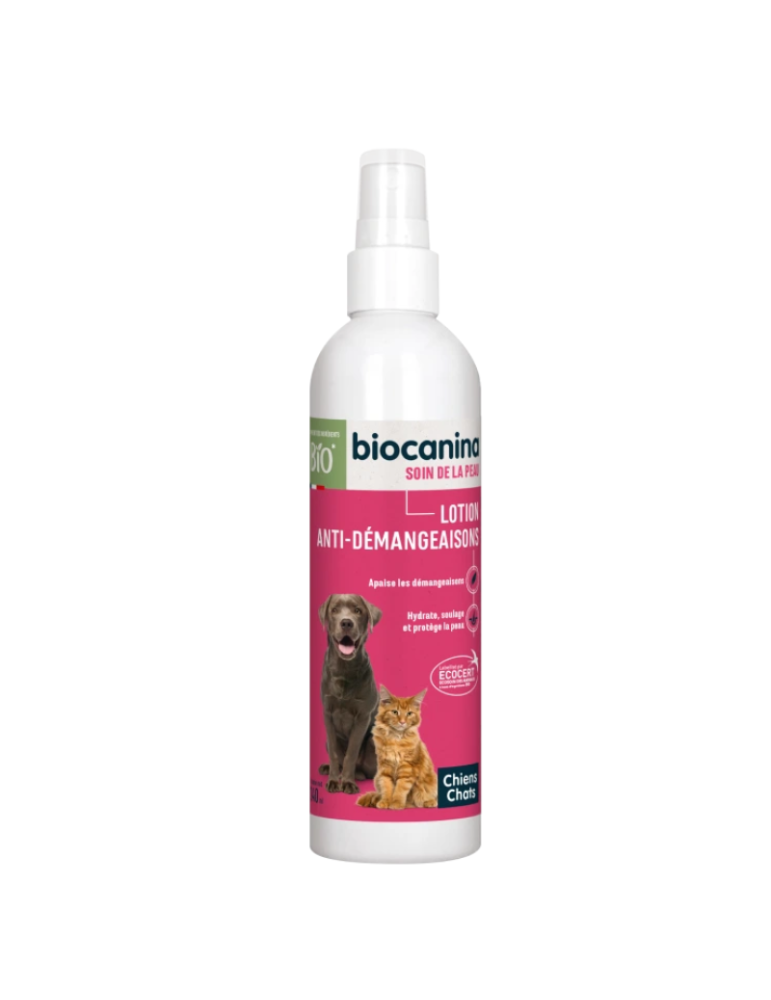 Lotion démangeaison Biocanina 240 ml