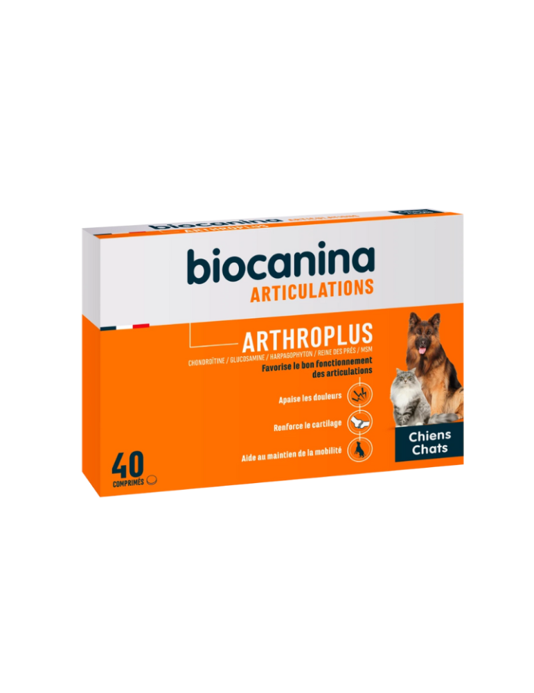Boîte arthroplus en comprimés biocanina