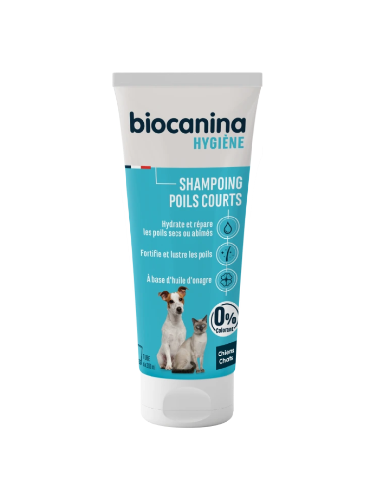 Shampoing Poils Courts Chien Et Chat biocanina