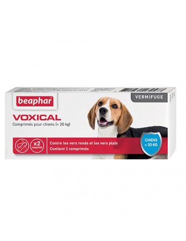 Voxical Vermifuge Chien de moins de 20 kg