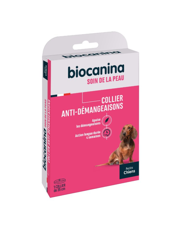 Boîte de Collier Anti-démangeaison pour Petits Chiens Biocanina