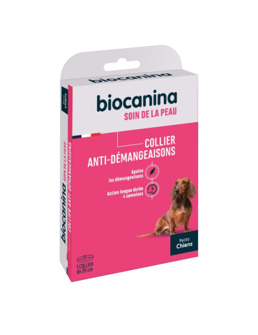 Boîte de Collier Anti-démangeaison pour Petits Chiens Biocanina