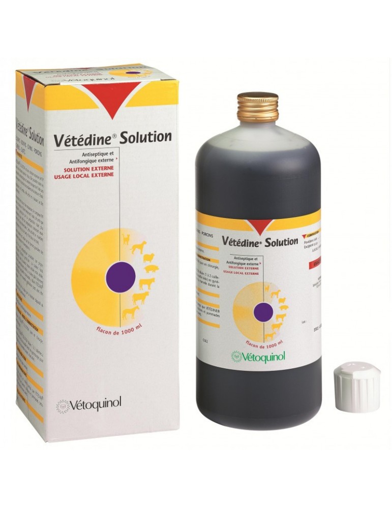 Vétédine Solution 10% 1L