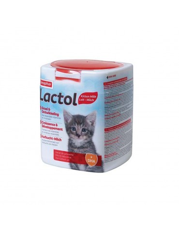 Boîte de lait maternisé Beaphar Lactol pour chaton en 500 g