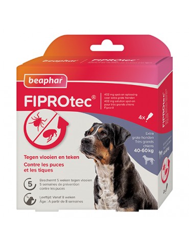 FIPROtec Pipettes Antiparasitaires très Grand Chien