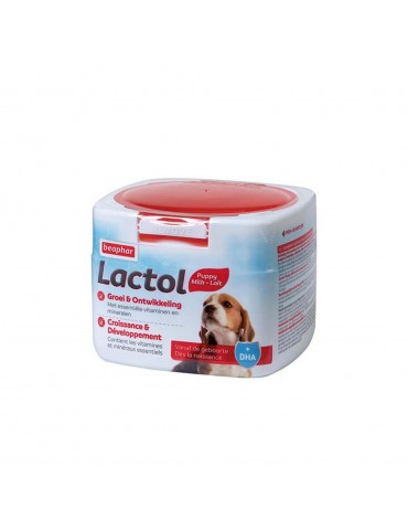 Pot de 250g de lait maternisé Lactol pour chiot