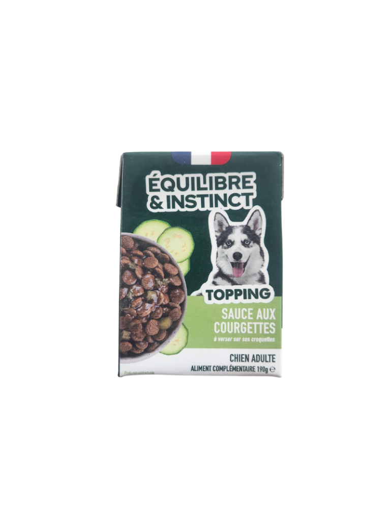 Boîte de topping courgette equilibre et instinct