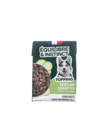 Boîte de topping courgette equilibre et instinct