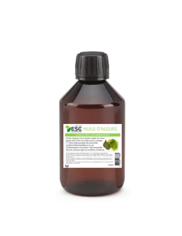 Bouteille d'huile d'algues ESC de 250 ml